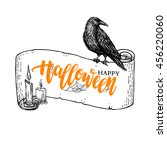 Happy Halloween Vector Banner...