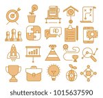 strategy vector icons