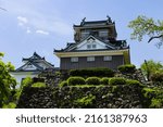 Small photo of superb view of Echizen Ono Castle called Sky Castle,EchizenOno City ,fukui Prefecture ,Japan