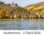 View Of Village Bacharach On...