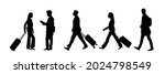 business people walking... | Shutterstock .eps vector #2024798549