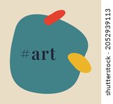 abstract sale banner design.... | Shutterstock .eps vector #2052939113
