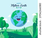 earth day. eco friendly concept.... | Shutterstock .eps vector #1956266080