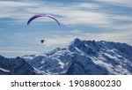Paragliding In The French Alps
