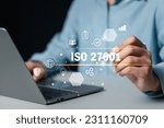 Small photo of Information Security Management Standard System, ISO 27001 certification security information standard. requirements, certification, management, standards.