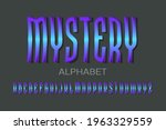mystery alphabet of cartoon... | Shutterstock .eps vector #1963329559