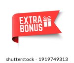 vector illustration red extra... | Shutterstock .eps vector #1919749313