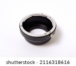 camera lens adapter isolated on ... | Shutterstock . vector #2116318616