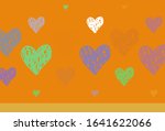 light orange vector template... | Shutterstock .eps vector #1641622066