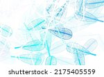 light blue vector elegant... | Shutterstock .eps vector #2175405559