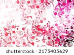 light pink  red vector natural... | Shutterstock .eps vector #2175405629