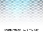 dark blue vector red banner... | Shutterstock .eps vector #671742439
