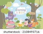 learning school concept... | Shutterstock .eps vector #2108493716