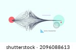 abstract data technology... | Shutterstock .eps vector #2096088613