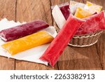 Small photo of Tasty Pulp Of Fruit Frozen; Pulps Of Various Flavors