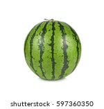 Watermelon On White Background