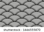 japanese seamless wave pattern. ... | Shutterstock .eps vector #1666555870