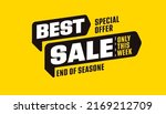 sale sticker. best special... | Shutterstock .eps vector #2169212709