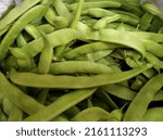 Small photo of Green beans are young, unripe fruits of various cultivars of the common bean (Phaseolus vulgaris), although immature or young pods of the runner bean (Phaseolus coccineus)