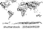 vector silhouette of ''mother... | Shutterstock .eps vector #2056049039