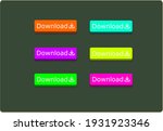 download buttons for website ui | Shutterstock .eps vector #1931923346
