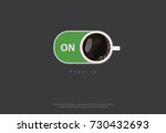 coffee poster advertisement... | Shutterstock .eps vector #730432693