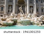 The Trevi Fountain In The Trevi ...