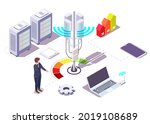 5g network wireless technology... | Shutterstock .eps vector #2019108689
