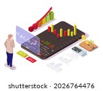 businessman buying or selling... | Shutterstock .eps vector #2026764476