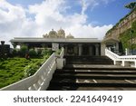 Small photo of Ooty, Tamilnadu, India- December 4, 2022: A View of Sri Gopalakrishna swamy Temple loacted at chamraj estate on the main road via ooty to coonoor.