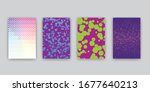 abstract covers. geometric... | Shutterstock .eps vector #1677640213