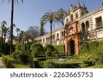 Alcazar garden at Seville - Spain