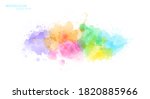 Watercolor Effect Vector Stains....