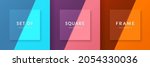 set of contrast trendy color... | Shutterstock .eps vector #2054330036