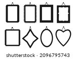 frame in different variations... | Shutterstock .eps vector #2096795743