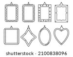 frame in different variations... | Shutterstock .eps vector #2100838096