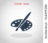 paint vector icon | Shutterstock .eps vector #416499280