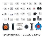collection of realistic sockets ... | Shutterstock .eps vector #2062775249