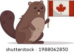 Cartoon Image Of A Beaver In...