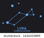 Lyra Constellation. Stars In...