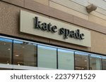 Small photo of A Kate Spade store is seen in Niagara-on-the-Lake, On, Canada on June 27, 2022. Kate Spade New York is an American luxury fashion design house.