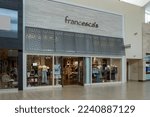 Small photo of Houston, Texas, USA - March 6, 2022: A Francesca's store at a shopping mall in Houston, Texas, USA. Francesca's is an American boutique offering one-of-a-kind pieces for women.