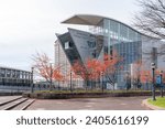 Small photo of Connecticut Science Center in Hartford, Connecticut, USA, on November 8, 2023.