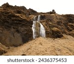 Gljúfrabúi is a beautiful waterfall located at Hamragarðar in South Iceland