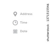 Address  Date  Time Icons...