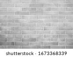 old vintage gray brick wall texture background