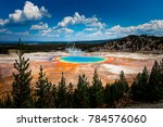 Grand Prismatic Spring View At...