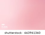 empty gradient pastels pink... | Shutterstock .eps vector #663961360