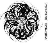 circular  radial abstract... | Shutterstock .eps vector #1021691860