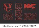 new york city brooklyn theme t... | Shutterstock .eps vector #1994378309